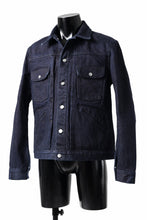 Load image into Gallery viewer, ISAMU KATAYAMA BACKLASH xx Wrangler 19oz ORIGINAL SELVEDGE DENIM JACKET (INDIGO)