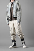 画像をギャラリービューアに読み込む, Ten c SWEAT PANTS / GARMENT DYED DIRECT FIXED DIAGONAL FLEECE + OJJ 11oz (BEIGE)