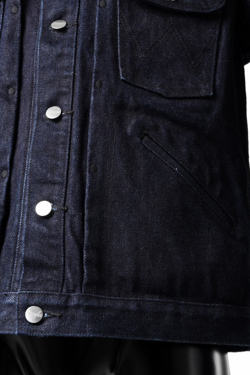 Load image into Gallery viewer, ISAMU KATAYAMA BACKLASH xx Wrangler 19oz ORIGINAL SELVEDGE DENIM JACKET (INDIGO)