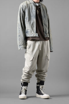 画像をギャラリービューアに読み込む, Ten c SWEAT PANTS / GARMENT DYED DIRECT FIXED DIAGONAL FLEECE + OJJ 11oz (BEIGE)