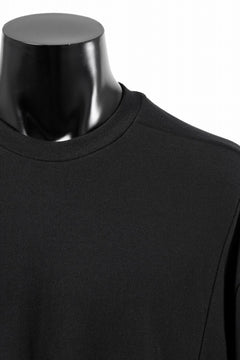 画像をギャラリービューアに読み込む, A.F ARTEFACT FLAP-DETAIL COMBINATION TOPS (BLACK)