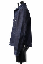 Load image into Gallery viewer, ISAMU KATAYAMA BACKLASH xx Wrangler 19oz ORIGINAL SELVEDGE DENIM JACKET (INDIGO)