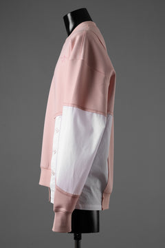 画像をギャラリービューアに読み込む, Feng Chen Wang MULTIPLE PANELLED SWEATER (PINK)