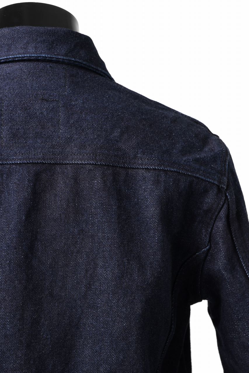 Load image into Gallery viewer, ISAMU KATAYAMA BACKLASH xx Wrangler 19oz ORIGINAL SELVEDGE DENIM JACKET (INDIGO)