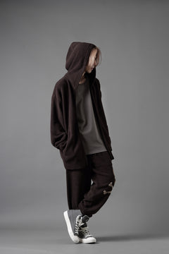 Load image into Gallery viewer, MASTERMIND WORLD LOUNGE LONG PANTS / SOFTY BOA FLEECE (BROWN x SAND)
