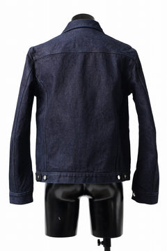 Load image into Gallery viewer, ISAMU KATAYAMA BACKLASH xx Wrangler 19oz ORIGINAL SELVEDGE DENIM JACKET (INDIGO)
