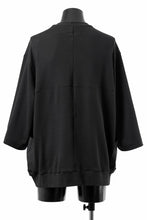 画像をギャラリービューアに読み込む, A.F ARTEFACT FLAP-DETAIL COMBINATION TOPS (BLACK)