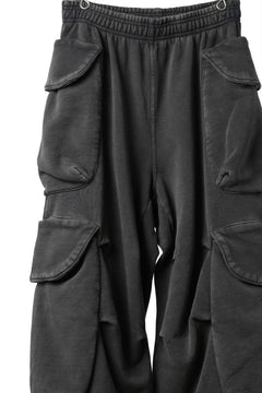 画像をギャラリービューアに読み込む, entire studios HEAVY GOCAR SWEAT PANTS (WASHED BLACK)