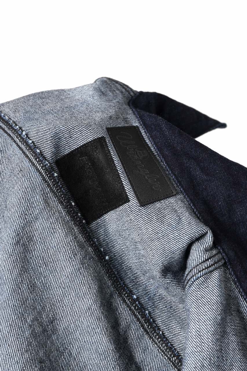 Load image into Gallery viewer, ISAMU KATAYAMA BACKLASH xx Wrangler 19oz ORIGINAL SELVEDGE DENIM JACKET (INDIGO)