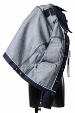 Load image into Gallery viewer, ISAMU KATAYAMA BACKLASH xx Wrangler 19oz ORIGINAL SELVEDGE DENIM JACKET (INDIGO)