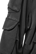 画像をギャラリービューアに読み込む, entire studios HEAVY GOCAR SWEAT PANTS (WASHED BLACK)