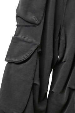 画像をギャラリービューアに読み込む, entire studios HEAVY GOCAR SWEAT PANTS (WASHED BLACK)