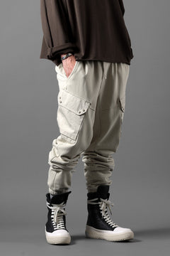 画像をギャラリービューアに読み込む, Ten c SWEAT PANTS / GARMENT DYED DIRECT FIXED DIAGONAL FLEECE + OJJ 11oz (BEIGE)