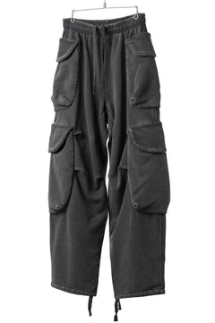 画像をギャラリービューアに読み込む, entire studios HEAVY GOCAR SWEAT PANTS (WASHED BLACK)