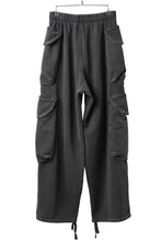 画像をギャラリービューアに読み込む, entire studios HEAVY GOCAR SWEAT PANTS (WASHED BLACK)