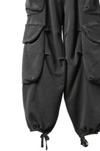 画像をギャラリービューアに読み込む, entire studios HEAVY GOCAR SWEAT PANTS (WASHED BLACK)