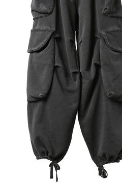 画像をギャラリービューアに読み込む, entire studios HEAVY GOCAR SWEAT PANTS (WASHED BLACK)