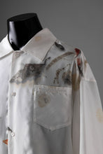 画像をギャラリービューアに読み込む, Feng Chen Wang NATURAL PLANT DYE SHIRT (WHITE)