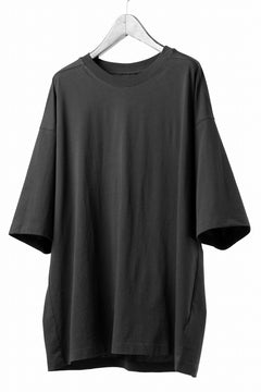 画像をギャラリービューアに読み込む, thom/krom RELAXED FIT SHORT SLEEVE TEE / COTTON JERSEY (BLACK)