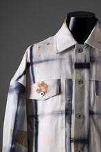 Load image into Gallery viewer, Feng Chen Wang NATURAL PLANT DYE JACKET (BLACK/WHITE)
