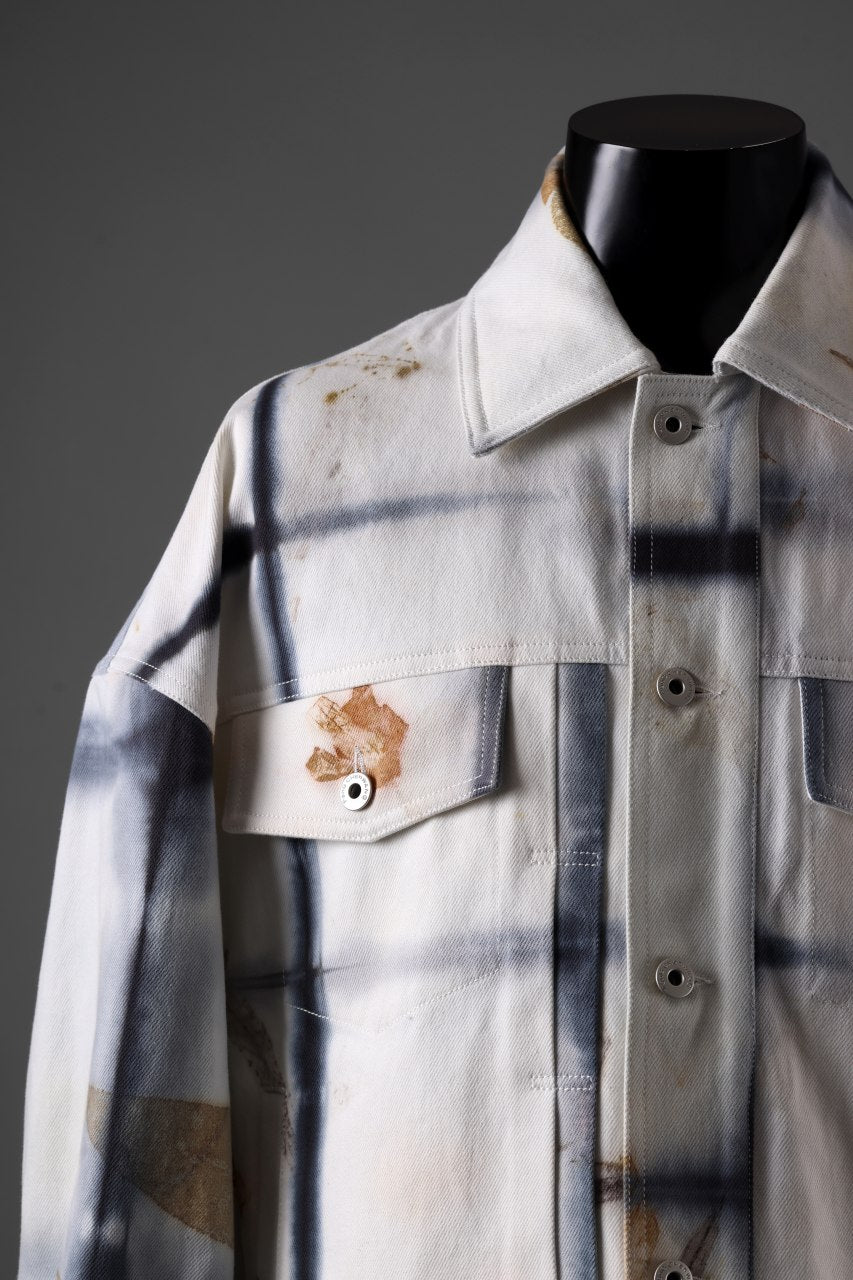 Load image into Gallery viewer, Feng Chen Wang NATURAL PLANT DYE JACKET (BLACK/WHITE)