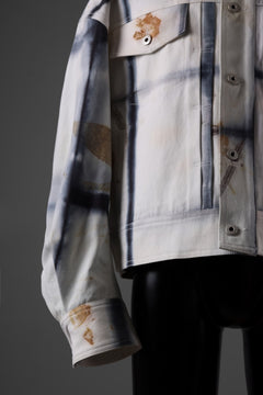 Load image into Gallery viewer, Feng Chen Wang NATURAL PLANT DYE JACKET (BLACK/WHITE)