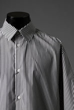 画像をギャラリービューアに読み込む, TARO HORIUCHI / th products "EDWARD" Big Sleeve S/S Shirt / esteneige broad cloth (stripe)