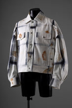 Load image into Gallery viewer, Feng Chen Wang NATURAL PLANT DYE JACKET (BLACK/WHITE)