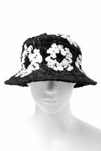 画像をギャラリービューアに読み込む, READYMADE x DENIM TEARS COTTON WREATH TWEED BUCKET HAT (BLACK)
