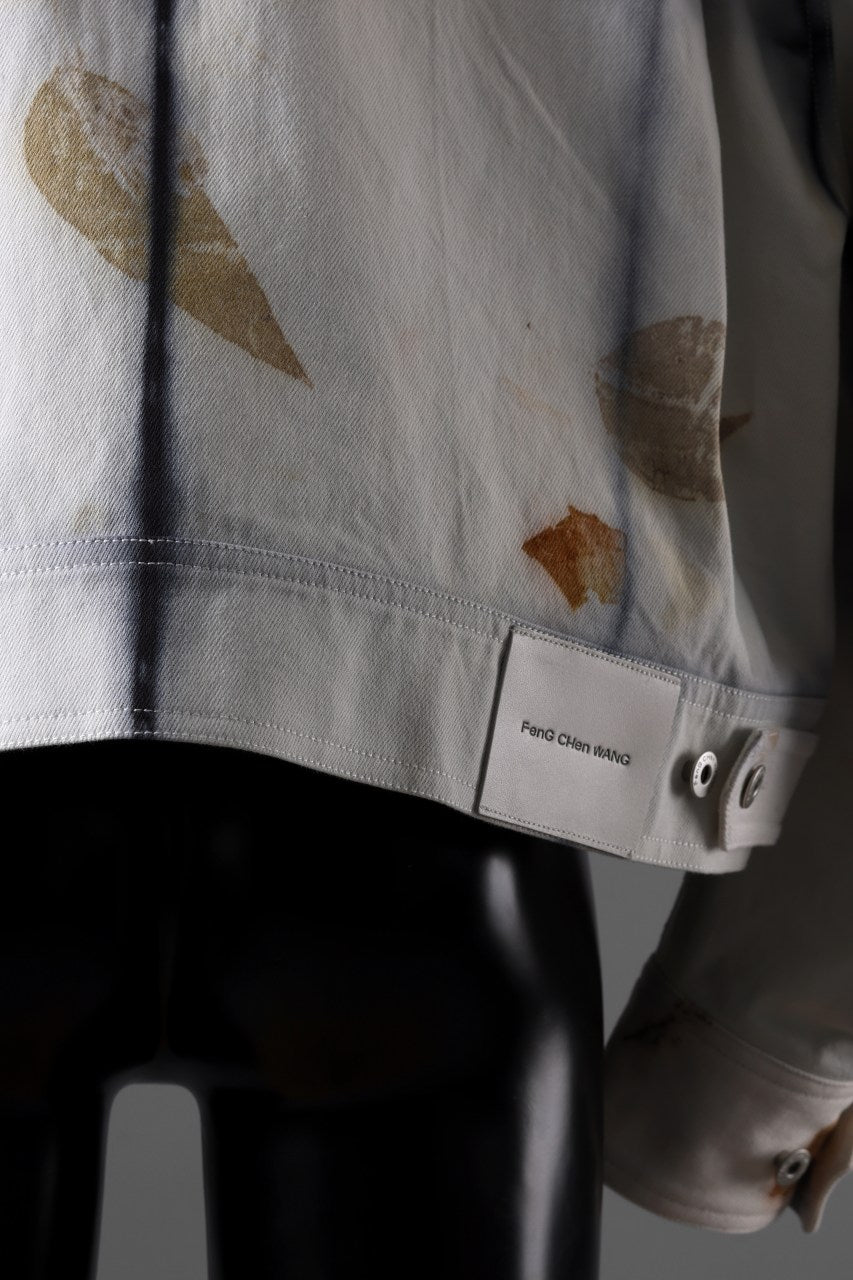 Load image into Gallery viewer, Feng Chen Wang NATURAL PLANT DYE JACKET (BLACK/WHITE)