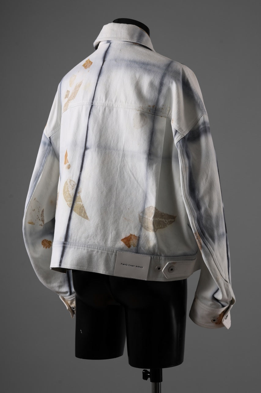 Load image into Gallery viewer, Feng Chen Wang NATURAL PLANT DYE JACKET (BLACK/WHITE)