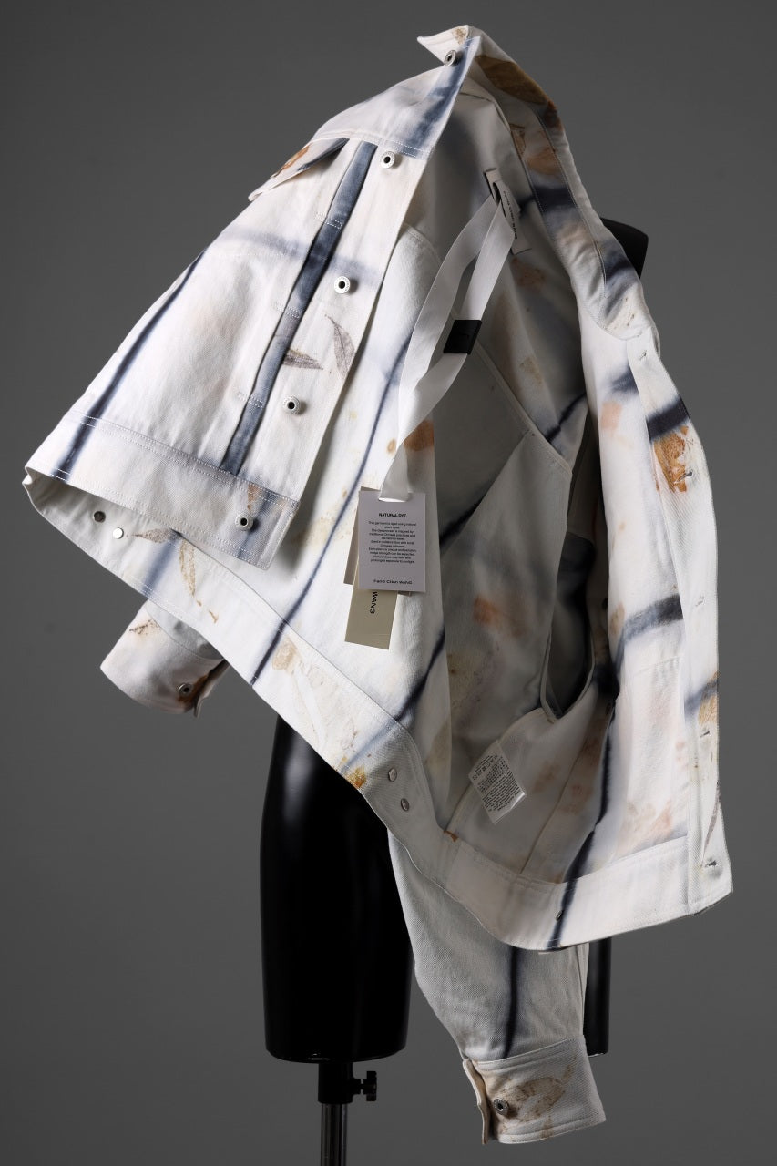Load image into Gallery viewer, Feng Chen Wang NATURAL PLANT DYE JACKET (BLACK/WHITE)