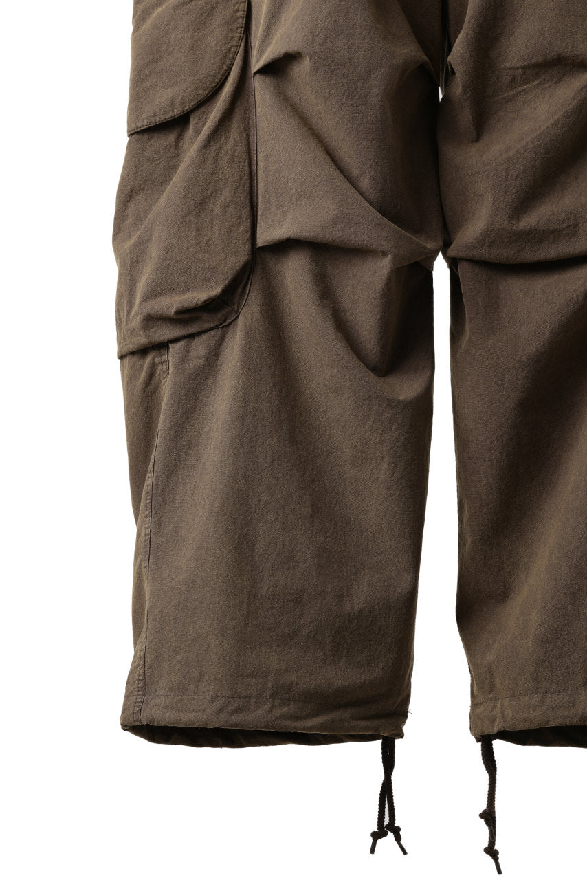 画像をギャラリービューアに読み込む, entire studios FREIGHT CARGO PANTS / COTTON CANVAS (GRAVY)