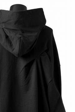 画像をギャラリービューアに読み込む, A.F ARTEFACT RANDOM TUCK EMBROIDERY SWEAT HOODIE (BLACK)