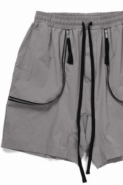 Load image into Gallery viewer, thom/krom ZIP DETAIL SHORTS / RIPSTOP STRETCH NYLON (ROCK)