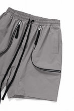 Load image into Gallery viewer, thom/krom ZIP DETAIL SHORTS / RIPSTOP STRETCH NYLON (ROCK)