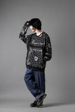 画像をギャラリービューアに読み込む, mastermind JAPAN BANDANA SWEATSHIRT / REGULAR FIT (BLACK BASE)
