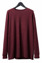 画像をギャラリービューアに読み込む, A.F ARTEFACT SURF KNIT PULLOVER TOPS (BORDEAUX)