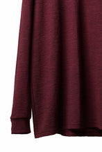 画像をギャラリービューアに読み込む, A.F ARTEFACT SURF KNIT PULLOVER TOPS (BORDEAUX)