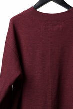 画像をギャラリービューアに読み込む, A.F ARTEFACT SURF KNIT PULLOVER TOPS (BORDEAUX)