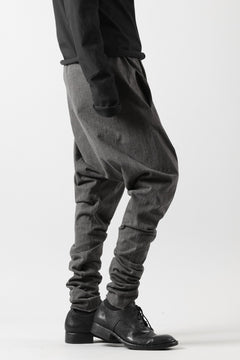 Load image into Gallery viewer, m.a+ elastic waist low crotch 2 pocket pants / P571/MJP1 (CARBON)