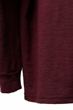 画像をギャラリービューアに読み込む, A.F ARTEFACT SURF KNIT PULLOVER TOPS (BORDEAUX)