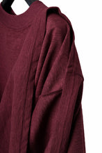 画像をギャラリービューアに読み込む, A.F ARTEFACT SURF KNIT PULLOVER TOPS (BORDEAUX)