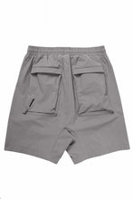 Load image into Gallery viewer, thom/krom ZIP DETAIL SHORTS / RIPSTOP STRETCH NYLON (ROCK)