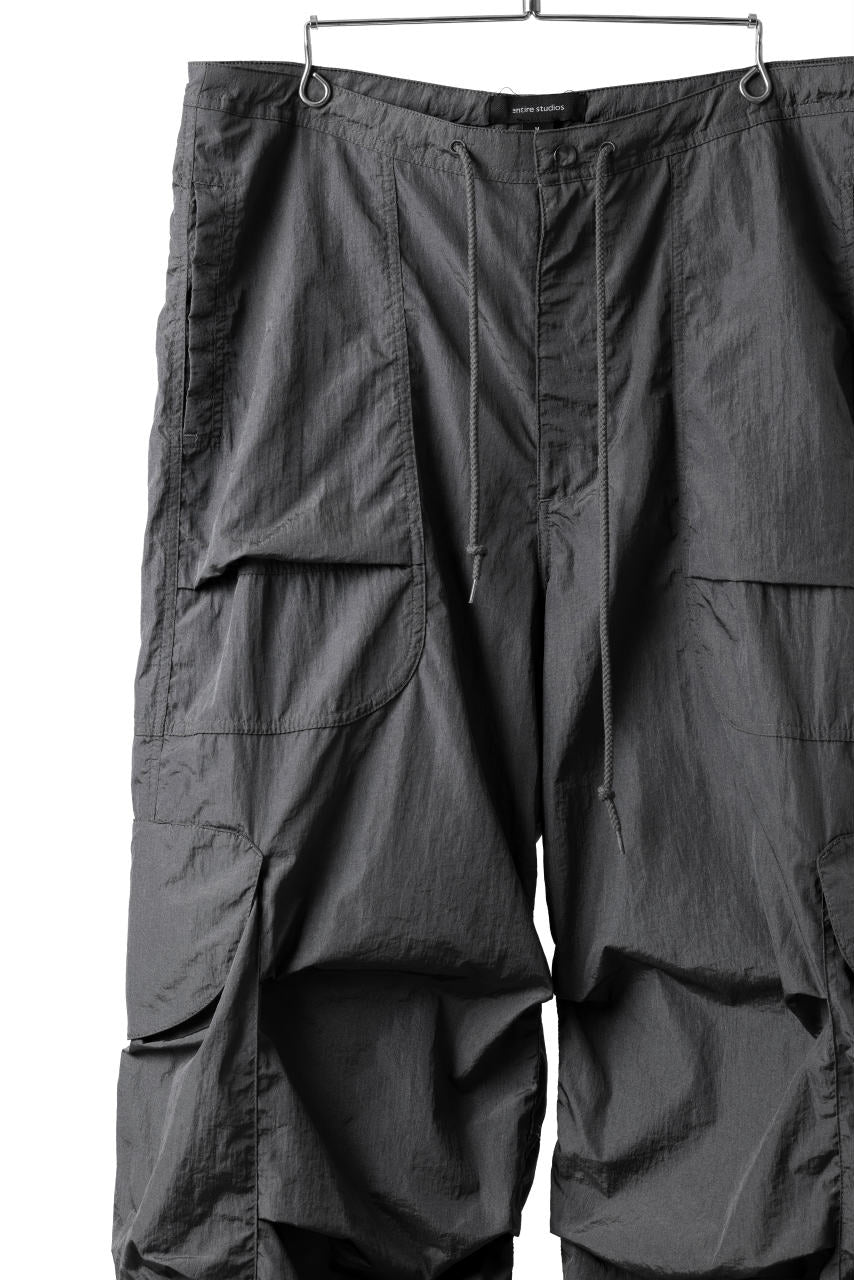 画像をギャラリービューアに読み込む, entire studios FREIGHT CARGO PANTS / CRINKLE NYLON (ROCK)