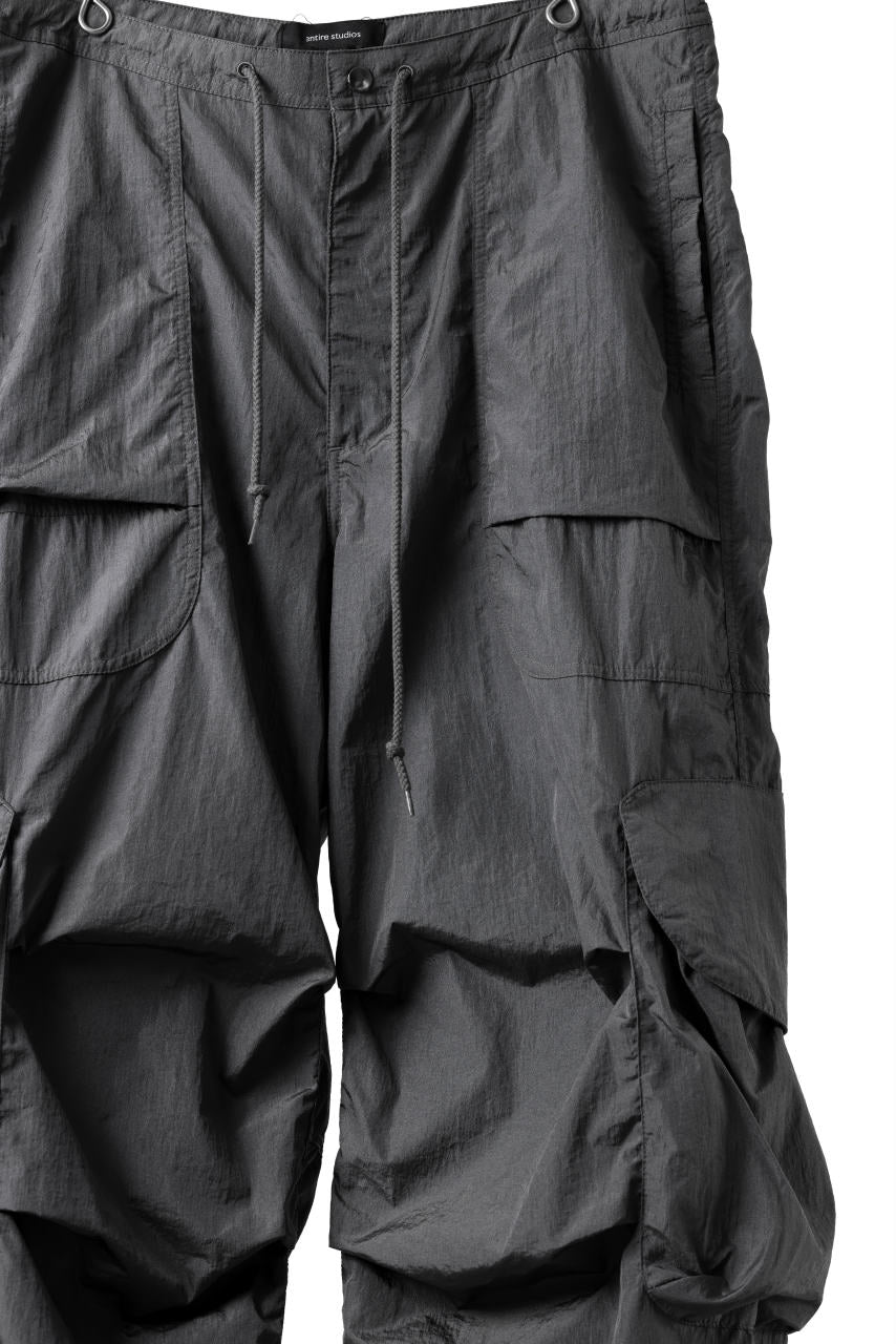 画像をギャラリービューアに読み込む, entire studios FREIGHT CARGO PANTS / CRINKLE NYLON (ROCK)