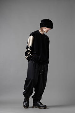 画像をギャラリービューアに読み込む, mastermind JAPAN VELOUR LS TEE / REGULAR FIT (BLACK)