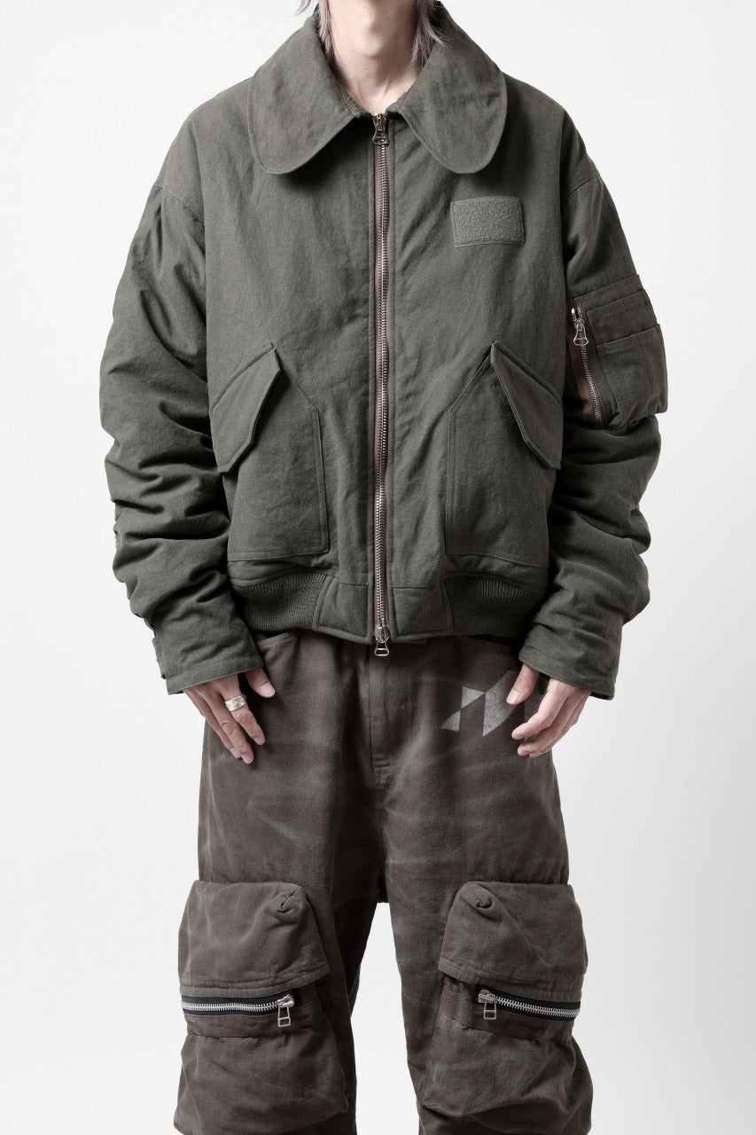 画像をギャラリービューアに読み込む, READYMADE FLIGHT JACKET (KHAKI)