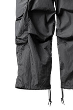 画像をギャラリービューアに読み込む, entire studios FREIGHT CARGO PANTS / CRINKLE NYLON (ROCK)