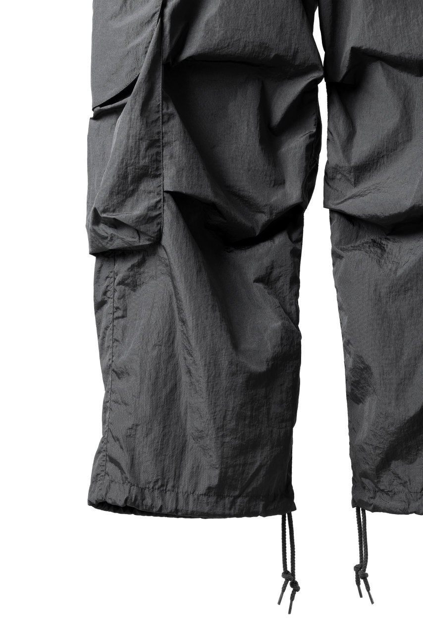 画像をギャラリービューアに読み込む, entire studios FREIGHT CARGO PANTS / CRINKLE NYLON (ROCK)